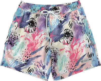 Saltwater Serenity Classic Men's Swim Trunks