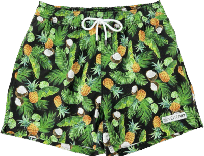 Midnight Harvest Classic Men's Swim Trunks