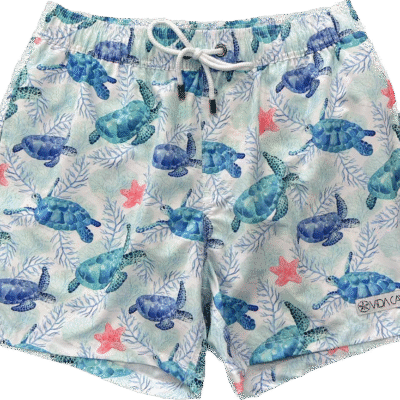Hawksbill Turtle Classic Men's Swim Trunks.