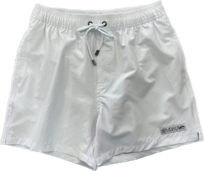 White Classic Men's Swim Trunks