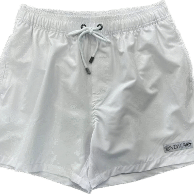 White Classic Men's Swim Trunks