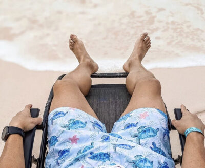 Hawksbill Turtle Classic Men's Swim Trunks. - Image 2