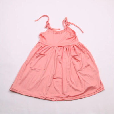 The Zaya-Rae (Shell Pink) Kid's Dress